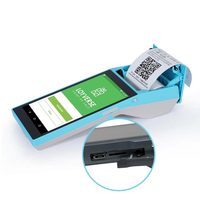 Machine de point de vente de système d'exploitation Android 6.0 robuste portable avec scanner de code QR système de point de vente Android 4G avec imprimante