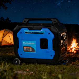 Powerac Portable Silent 4-Stroke Gasoline <b>Generator</b> Recoil Start Handheld IE CE Certified Home <b>Camping</b> 5L - Product Image 1