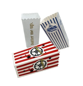 Hot Selling French Fry Container Popcorn Bucket Use and Cup Type French Fries Plastic Customized Logo Acceptable Drink 3000pcs
