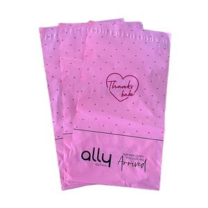 Custom Factory Tasca <span class=keywords><strong>Pacco</strong></span> <span class=keywords><strong>Postale</strong></span> Mailing Sacchetto Stampato Rosa PolyMailer Rosa Pacchetto di Trasporto Per L'abbigliamento - Product Image 2
