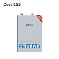 Batterie Deye ESS SE-F5 51,2V 100Ah 5,12 kWh Batterie au lithium 5kw LiFePO4 Batterie murale pour stockage d'énergie solaire