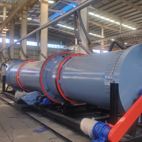 Séchoir rotatif 1,8x20m Hongke, prix usine, pour boues de charbon et boues industrielles minières, chauffage au gaz, équipement de séchage en acier au carbone