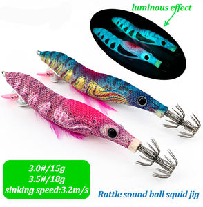 2026 GAMA Venta al por Mayor Japonesa 100% Original <span class=keywords><strong>Yamashita</strong></span> <span class=keywords><strong>3.0</strong></span> # /3.5 #   Señuelo de pesca artificial de madera para camarones, calamares y sepias. - Product Image 2