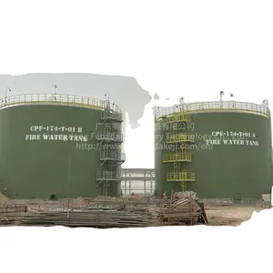 Fengda 20000 M3 - 200000 M3 Large Scale Diesel Fuel Water Liquid Storage Tank Fixed Roof Floating Roof Tank