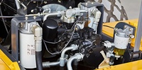 Rouleau vibratoire à tambour unique robuste 6114E pour la construction routière