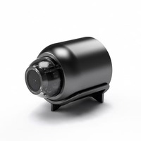 Mini caméra WiFi sans fil X5 pour la sécurité intérieure, prend en charge le stockage dans le cloud, visualisation à distance via application, 640P HD, vision nocturne