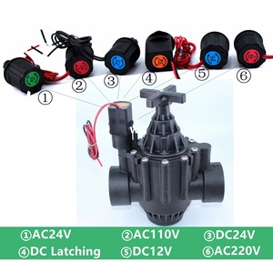 Válvula Solenoide Integrada con Revestimiento de Plástico y Goma, Tipo Normalmente Cerrado, para Sistemas de Riego Agrícola - Product Image 3