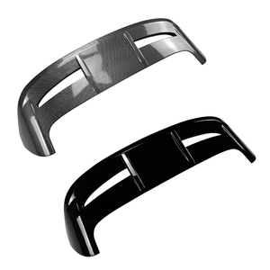 Aileron arrière ABS <span class=keywords><strong>Fiesta</strong></span>, aspect fibre de carbone, style ST, pour <span class=keywords><strong>Ford</strong></span> <span class=keywords><strong>Fiesta</strong></span> <span class=keywords><strong>MK6</strong></span> MK7 2008-2017 - Product Image 2