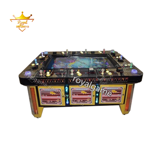 ตู้เกมยิงปลาแบบอาร์เคด<span class=keywords><strong>ยอด</strong></span><span class=keywords><strong>นิยม</strong></span>ของสหรัฐอเมริกา 8 ผู้เล่น 10 ผู้เล่น พร้อมตัวรับธนบัตร - Product Image 6
