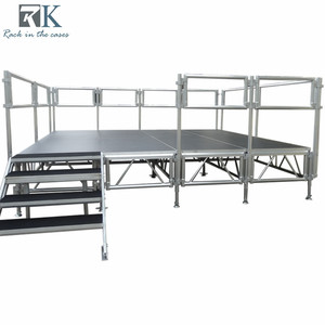 Outdoor Concert Event Stage Deck Music Aluminum Staging Platforms Durable Mobile Wedding Portable Stage - Product Image 1