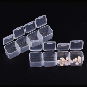 Transparent Jewelry Box 28 Compartments With Latch Design For Necklace Earring Storage Organizers - Product Image 2