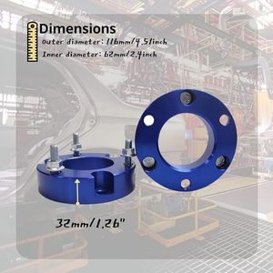 ชุดยกช่วงล่าง Ranger T6 <span class=keywords><strong>BT50</strong></span> ปี 2011-2018 ขนาด 32 มม. พร้อมอะแดปเตอร์ยกสปริงโช้คอัพหน้า 2 ชิ้น - Product Image 4