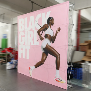 10ft vải xách tay triển lãm thương mại Tùy chỉnh <span class=keywords><strong>Pop</strong></span> <span class=keywords><strong>Up</strong></span> Backdrop <span class=keywords><strong>Banner</strong></span> vải hiển thị đứng triển lãm quảng cáo hiển thị tường - Product Image 3