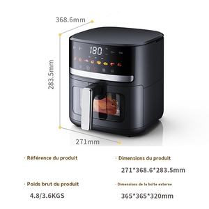 <span class=keywords><strong>Friteuse</strong></span> Fours électriques <span class=keywords><strong>Friteuse</strong></span> Frayer Friteuses Accessoires Flyer Airfreyer 15 l Airfrayer Hot Oven Glass - Product Image 4