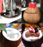 Ouvre-noix de coco électrique commercial entièrement automatique de qualité supérieure pour éplucher la coque