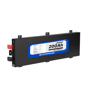 بطارية ليثيوم ATEM POWER LiFePO4 بقوة 12 فولت 200 أمبير/ساعة مع تحكم عبر التطبيق وشحن سريع لتشغيل المركبات الترفيهية والمقطورات وسيارات الدفع الرباعي والتخييم - Product Image 1