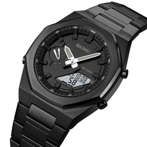 SKMEl 1816 Reloj deportivo analógico <span class=keywords><strong>digital</strong></span> unisex con diseño de moda de doble hora y luz trasera luminosa Relojes de movimiento síncrono - Product Image 5