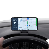 Support de téléphone de voiture rotatif à 360°, support universel pour téléphone portable, support de tableau de bord pour voiture, support de fixation pour téléphone mobile