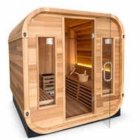 Dukungan OEM untuk Ruang Sauna Kustom dengan Berbagai Spesifikasi dan Gaya, Peralatan Sauna Dalam Ruangan untuk Pengalaman Relaksasi Tubuh di Spa Rumah.