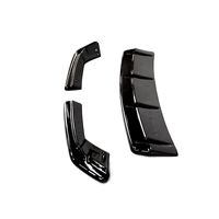Difusor de Parachoques Trasero ABS Negro Brillante LCI S Line para Audi Sedan A3 S3 8V 2017 2019