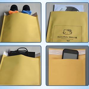 Oferta especial, bolsa de correo de burbujas de papel Kraft grueso personalizado, antiperspectiva de <span class=keywords><strong>plástico</strong></span> reciclado e impreso para uso en bolsas de franqueo - Product Image 6