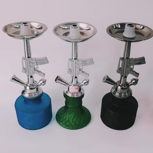 Juego de Mini <span class=keywords><strong>cachimba</strong></span> <span class=keywords><strong>pequeña</strong></span>, pistola <span class=keywords><strong>barata</strong></span> AK 47, modelo Shisha Hookah - Product Image 4