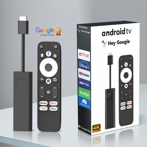 Clé TV Google certifiée ATV DCOLOR GD1 4K Android 14 Amlogic S905Y4-B 2 Go 16 Go Wi-Fi BT avec télécommande, compatible Smart Google TV Stick - Product Image 1