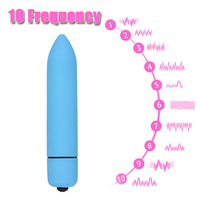 Großhandel Mini-Bullet-Vibrator Stark 10-Gang USB-Betrieben G-Punkt und Vaginal Sexspielzeug für Frauen