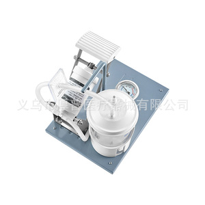 H004 Foot Operated <b>Suction</b> Device Manual Portable Medical Vacuum <b>Pump</b> For Head Use With Pressure Gauge And Collection Bottle - Product Image 5