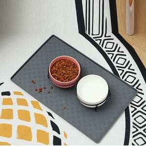 Tapis en silicone antidérapant pour animaux de compagnie, tapis pour animaux de compagnie en silicone à griffes, grande taille, tapis pour animaux de compagnie en silicone imperméable, tapis pour nourriture pour chiens, protection du sol - Product Image 4