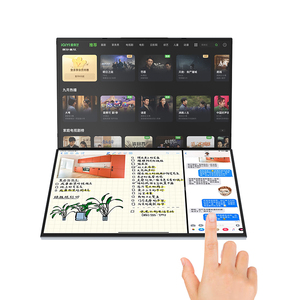 Ponsel game 16 inci + 16 inci 16gb ddr 1tb Ssd core i7 i5 sentuh, Notebook bisnis Pc komputer portabel layar ganda - Product Image 2