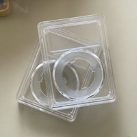 Boîtes de rangement rotatives pour pièces de monnaie en acrylique transparent de haute qualité à prix compétitif