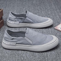 Chaussures décontractées légères et abordables pour hommes, en toile, avec semelle en caoutchouc, nouvelle collection automne 2020, vente en gros