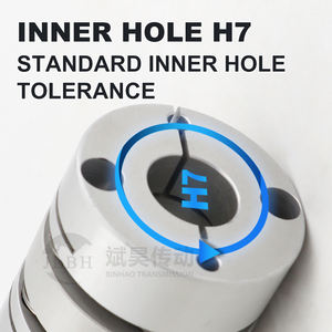 Новая гидравлическая муфта GLF с двойной диафрагмой, гибким валом, из алюминиевого сплава, с дисковыми соединениями для валов, OEM HAOGONG - Product Image 3