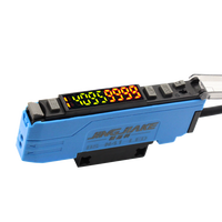 Capteur amplificateur à fibre optique de détection de source lumineuse LED Jingjiake BS-N41-LED DC 3 fils normalement ouvert + normalement fermé