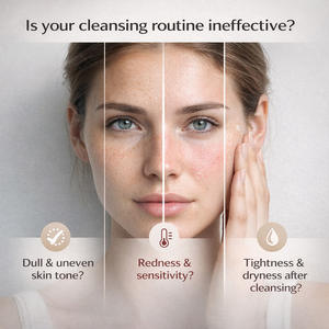 Limpia la piel y la mantiene hidratada. Leche limpiadora iluminadora con enzimas de arroz, 50g, empaque neutro. - Product Image 5