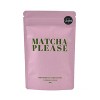 Sachets Doypack Personnalisables de Qualité Alimentaire pour Emballage de Suppléments de Poudre de Matcha Bio 30G avec Fermeture Éclair