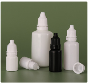 Trắng Đen 5Ml 10Ml 15Ml 20Ml 30Ml Nhựa Thả Chai Với Nắp Nhỏ Giọt Cho Subpackaging Sắc Tố Keo Eyedrop Chống Gỉ Dầu - Product Image 2