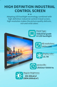 Panel Táctil LCD Android 13 CE de 18.5, 21.5, 23.6 y 27 Pulgadas, Montaje en Pared VESA, PCAP Capacitivo, PC Todo en Uno Android, Control Inteligente para el Hogar - Product Image 3