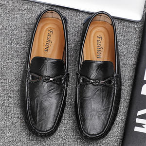 รองเท้าโลฟเฟอร์หนังสำหรับผู้ชาย รองเท้าลำลองใส่ขับรถ ระบายอากาศได้ดี - Product Image 4