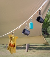 Corde de suspension extérieure 2026 pour le camping, le rangement d'outils et d'articles divers, le séchage de vêtements, les accessoires de tente et la chaîne de fixation