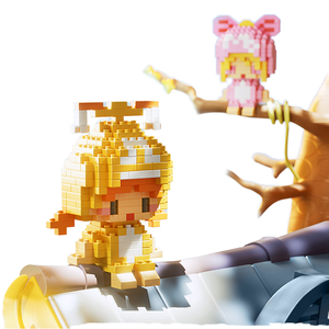 Haute qualité dessin animé personnage bloc de construction jouet douze Constellations enfants <span class=keywords><strong>Puzzle</strong></span> modèle ensemble boîte emballage comprend PCS - Product Image 3