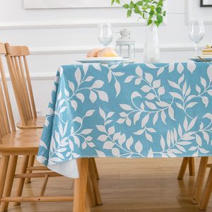 Skymoving Digital Printing Vinyl <strong>Tablecloth</strong> with Flannel Backing Stain-Resistant <strong>Wipeable</strong> for Indoor Outdoor Kitchen Accessories - Product Image 2