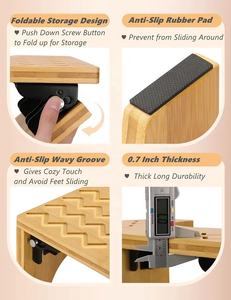 <span class=keywords><strong>Tabouret</strong></span> <span class=keywords><strong>de</strong></span> toilette réglable <span class=keywords><strong>en</strong></span> bambou <span class=keywords><strong>Tabouret</strong></span> <span class=keywords><strong>de</strong></span> caca pliable pour salle <span class=keywords><strong>de</strong></span> bain <span class=keywords><strong>en</strong></span> bambou - Product Image 5