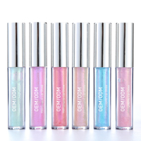 Rouge à lèvres liquide minéral mat waterproof scintillant, couleur sirène populaire, brillant longue tenue hydratant