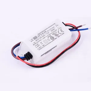 Meanwell 8W 24V AC/DC Constant Voltage Single Output LED Power Supply APV-8 Series APV-8-24 LED Driver