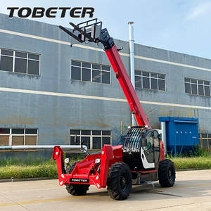 Tobeter Warehouse 4X4 Diesel Telehandler <span class=keywords><strong>Telescopic</strong></span> Forklift Wheel <span class=keywords><strong>Loader</strong></span> Efisiensi Tinggi - Product Image 2