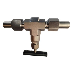 วาล์วเข็ม YZLK F6 F8 F10 สแตนเลสสตีล แรงดันสูง สำหรับน้ำ แบบสองทาง พร้อมก้านโยก - Product Image 4