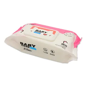 China Baby Wipes Manufacturer Custom Enlarged Thick Wet Wipes For Newborn Baby's Hands Mouth Face Cleaning