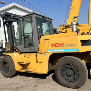 16 Ton Heavy Duty TCM FD160 Used Forklift Stable Lifting for Large Cargo & <b>Containers</b> - Product Image 1